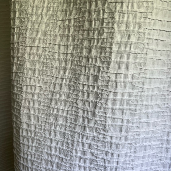 Vera Wang Bath Ver Wang White Shower Curtain With Rings 7x70 Poshmark